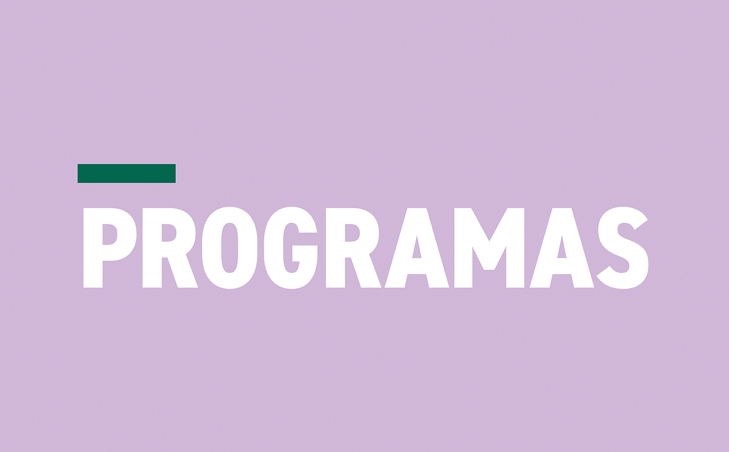 Programas - Ver más